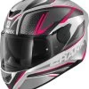 Shark D-Skwal 2 Daven Mat Zilver Zwart Violet Integraalhelm