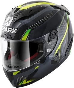 Shark Race-R Pro Carbon Aspy Carbon Antraciet Geel Integraalhelm
