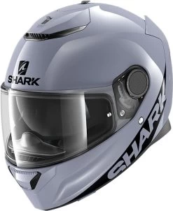 Shark Spartan 1.2 Blank Nardo Grijs Glans Integraalhelm 5 Shark Spartan 1.2 Blank Nardo Grijs Glans Integraalhelm -Shark Winkel 1 spartan blank s01 34lfront he3430