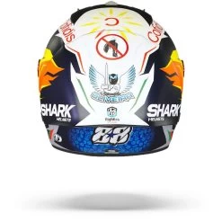 Shark Race-R Pro GP Oliveira Signature Mat Blauw Zilver Wit BSW Integraalhelm -Shark Winkel Shark race r pro gp oliveira signature mat blue silver white bsw.19