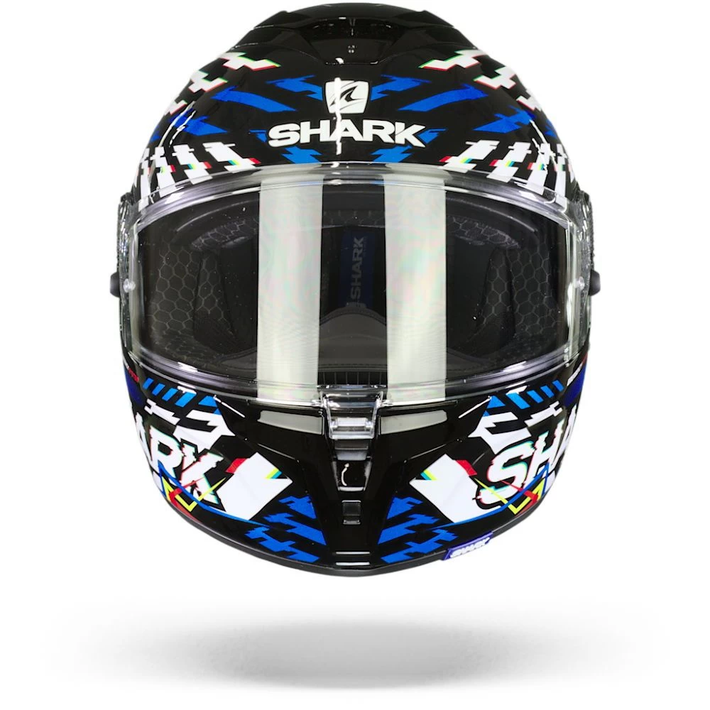 Shark Spartan GT Bcl. Micr. E-Brake Zwart Geel Blauw KYB Integraalhelm Shark Spartan GT Bcl. Micr. E-Brake Zwart Geel Blauw KYB Integraalhelm -Shark Winkel Shark spartan gt bcl micr e brake black yellow blue.01