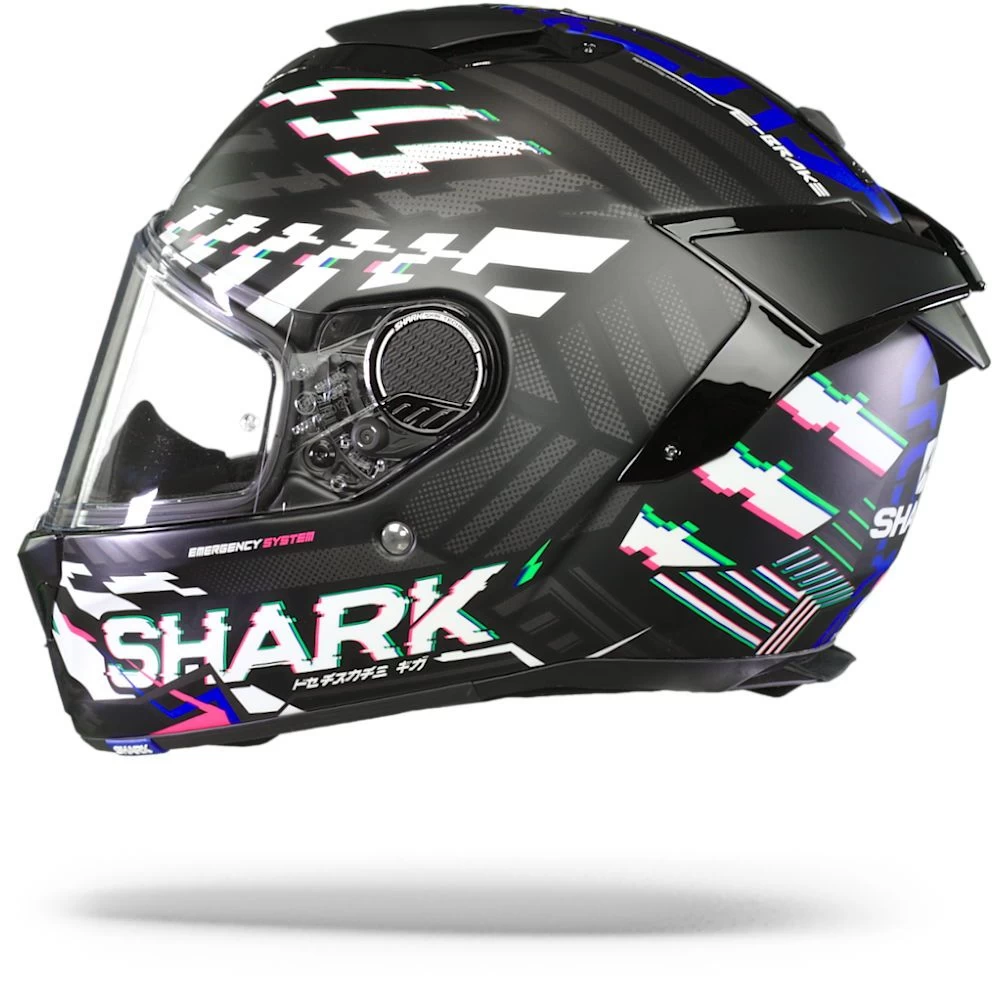 Shark Spartan GT Bcl. Micr. E-Brake Mat Mat Zwart Blauw Antraciet KBA Integraalhelm Shark Spartan GT Bcl. Micr. E-Brake Mat Mat Zwart Blauw Antraciet KBA Integraalhelm -Shark Winkel Shark spartan gt bcl micr e brake mat mat black blue anthrecite kba.11