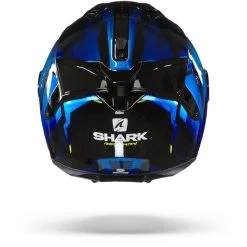 Shark Spartan GT Bcl. Micr. Replikan Zwart Chrom Blauw KUB Integraalhelm -Shark Winkel Shark spartan gt bcl micr replika black chrom blue kub.19