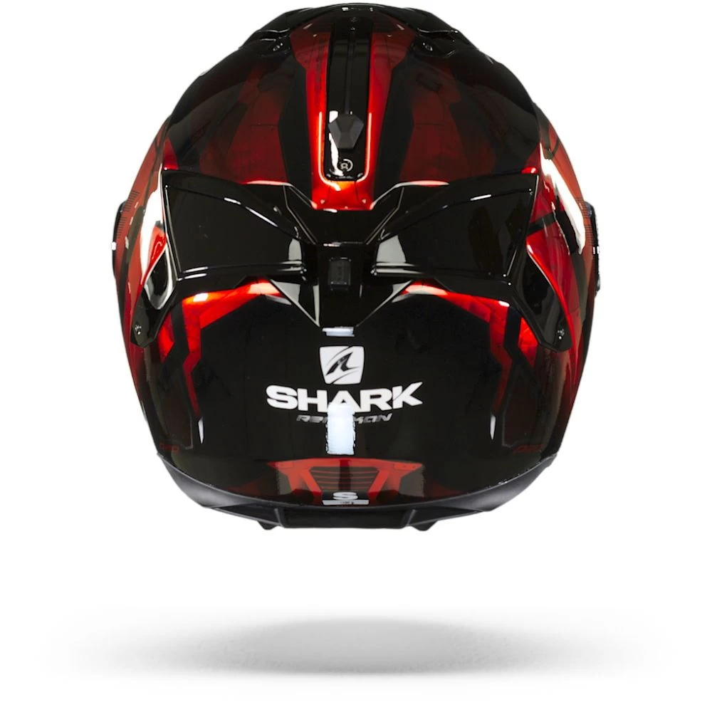 Shark Spartan GT Bcl. Micr. Replikan Zwart Chrom Rood KUR Integraalhelm Shark Spartan GT Bcl. Micr. Replikan Zwart Chrom Rood KUR Integraalhelm -Shark Winkel Shark spartan gt bcl micr replikan black chrom red kur.19