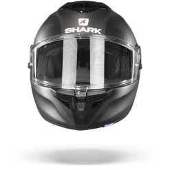 Shark Spartan GT Blank Mat Bcl. Micr. Zwart Antraciet Anthracite KAA Integraalhelm