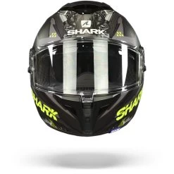 Shark Spartan GT Carbon Urikan Mat Carbon Antraciet Geel DAY Integraalhelm