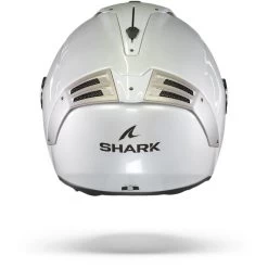 Shark Spartan RS Blank Wit Zilver Glanzend W01 Integraalhelm