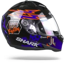 Shark Ridill 1.2 Catalan Bad Boy Zwart Blauw Oranje KBO Integraalhelm
