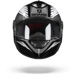 Shark Skwal 2.2 Hallder Zwart Wit Antraciet Integraalhelm -Shark Winkel SharkSkwal2.2HallderKWA.01