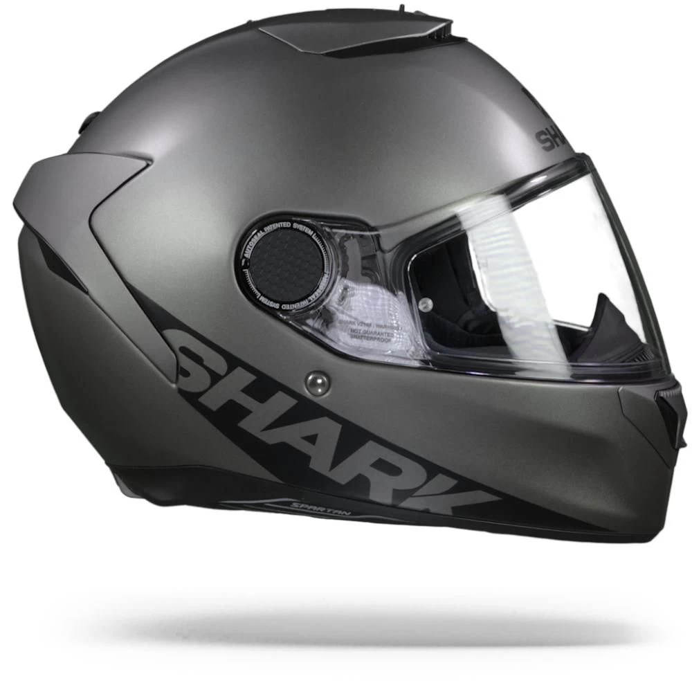 Shark Spartan 1.2 Blank Zwart Antraciet Matt AMA Shark Spartan 1.2 Blank Zwart Antraciet Matt AMA -Shark Winkel SharkSpartanBlankMattAMA.29