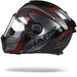 Shark Spartan GT Carbon Kromium DUR Carbon Chroom Rood Integraalhelm 3 Shark Spartan GT Carbon Kromium DUR Carbon Chroom Rood Integraalhelm -Shark Winkel SharkSpartanGTKromiumDUR.11