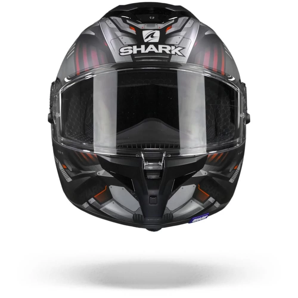 Shark Spartan GT Replican Mat KUS Zwart Chrome Zilver Integraalhelm Shark Spartan GT Replican Mat KUS Zwart Chrome Zilver Integraalhelm -Shark Winkel SharkSpartanGTReplikanKUS.01