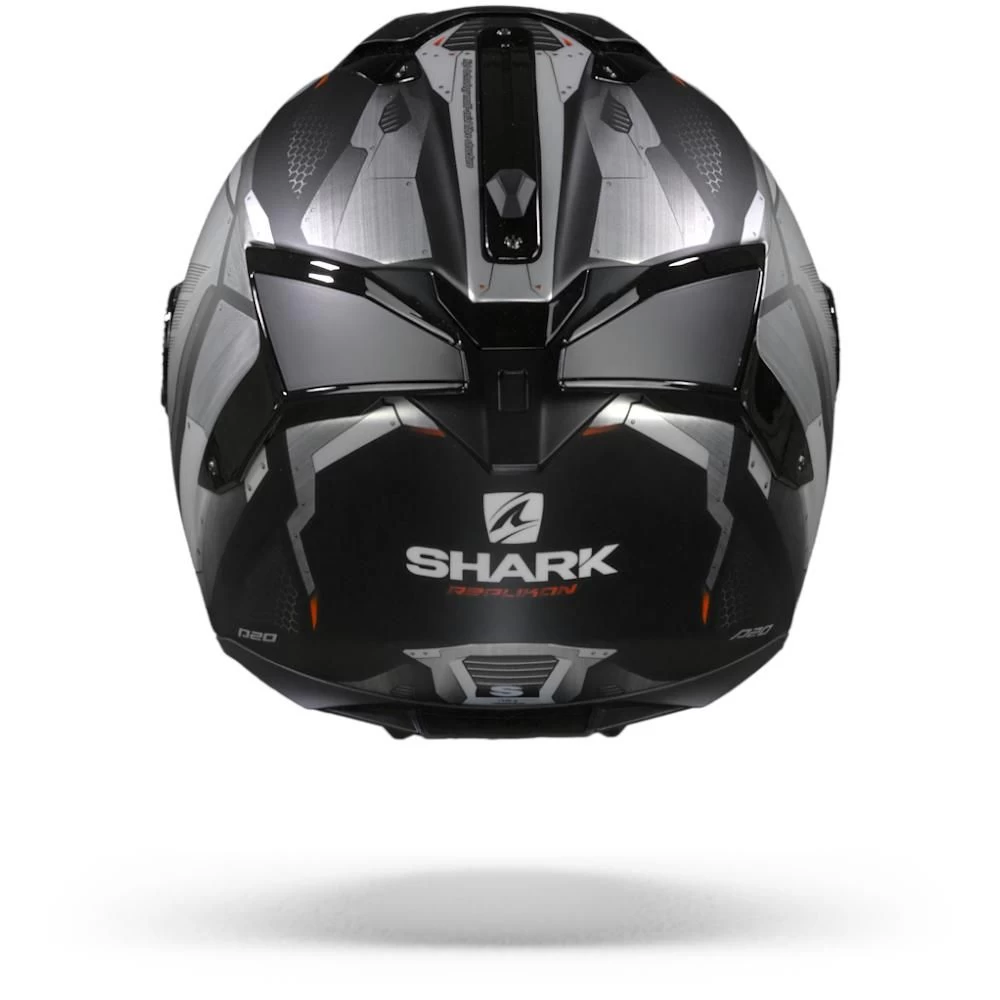 Shark Spartan GT Replican Mat KUS Zwart Chrome Zilver Integraalhelm Shark Spartan GT Replican Mat KUS Zwart Chrome Zilver Integraalhelm -Shark Winkel SharkSpartanGTReplikanKUS.19