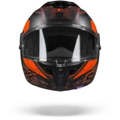 Shark Spartan GT Ryser Mat Zwart Antraciet Oranje Integraalhelm -Shark Winkel SharkSpartanGTRyserMatKAO.01