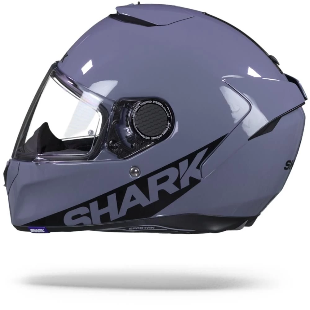 Shark Spartan 1.2 Blank Nardo Grijs Glans Integraalhelm Shark Spartan 1.2 Blank Nardo Grijs Glans Integraalhelm -Shark Winkel SharkSpartanS01GreyNardo.11