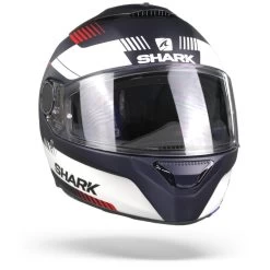 Shark Spartan 1.2 Strad Mat Blauw Wit Rood BWR -Shark Winkel SharkSpartanStradMatBWR.35