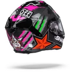 Shark Spartan GT Carbon Roodding Carbon Rood Groen Integraalhelm 2 Shark Spartan GT Carbon Roodding Carbon Rood Groen Integraalhelm -Shark Winkel Shark sparten gt carbon redding green red.23