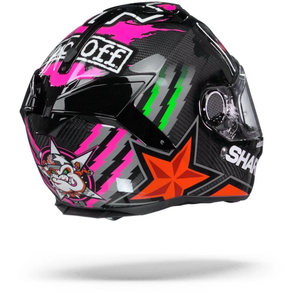 Shark Spartan GT Carbon Roodding Carbon Rood Groen Integraalhelm Shark Spartan GT Carbon Roodding Carbon Rood Groen Integraalhelm -Shark Winkel Shark sparten gt carbon redding green red.23