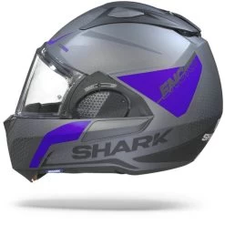 Shark Evo GT Encke Mat Antraciet Blauw Zwart Systeemhelm -Shark Winkel Sharkevogtenckematanthraciteblueblack.11