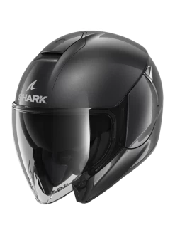 Shark Citycruiser Blank Gun Metal A05 Jethelm