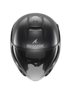 Shark Citycruiser Blank Gun Metal A05 Jethelm -Shark Winkel shark citycruiser blank gun metal a05 3