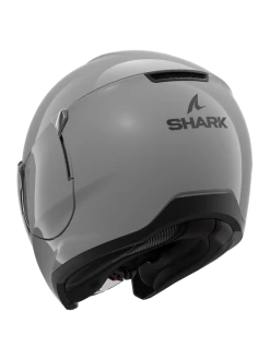 Shark Citycruiser Blank Gun Zilver S05 Jethelm -Shark Winkel shark citycruiser blank gun silver s05 2