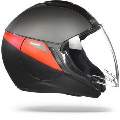 Shark Citycruiser Karonn Mat Zwart Antraciet Rood KAR Jethelm -Shark Winkel shark citycruiser karonn mat black anthracite red kar.29