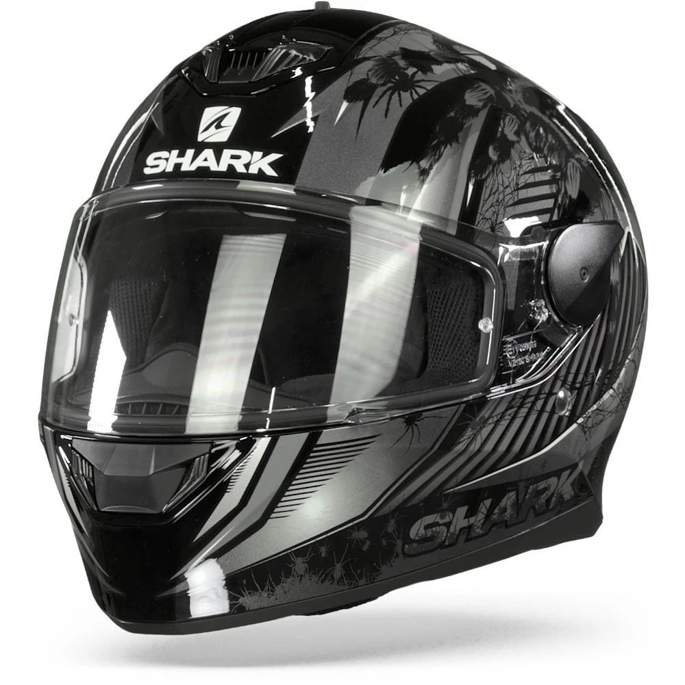 Shark D-Skwal 2 Atraxx Zwart Antraciet Zilver KAS Integraalhelm Shark D-Skwal 2 Atraxx Zwart Antraciet Zilver KAS Integraalhelm -Shark Winkel shark d skwal 2 atraxx black anthracite silver kas frontpage