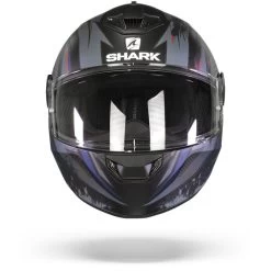 Shark D-Skwal 2 Atraxx Mat Zwart Antraciet Blauw KAB Integraalhelm -Shark Winkel shark d skwal 2 atraxx mat black anthracite blue kab.01