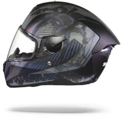 Shark D-Skwal 2 Atraxx Mat Zwart Antraciet Blauw KAB Integraalhelm -Shark Winkel shark d skwal 2 atraxx mat black anthracite blue kab.11