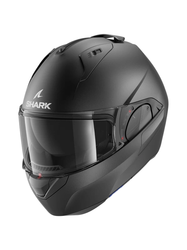 Shark Evo ES Blank Mat Gun Metal Mat A06 Systeemhelm Shark Evo ES Blank Mat Gun Metal Mat A06 Systeemhelm -Shark Winkel shark evo es blank mat gun metal mat a06 1