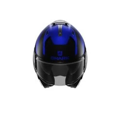 Shark Evo ES Kedje Mat Blauw Zwart Blauw BKB Systeemhelm -Shark Winkel shark evo es kedje mat blue black blue bkb 6