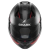Shark Evo ES Kryd Mat Antraciet Zwart Rood AKR Systeemhelm