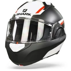 Shark Evo GT Sean WKR Wit Zwart Rood Systeemhelm