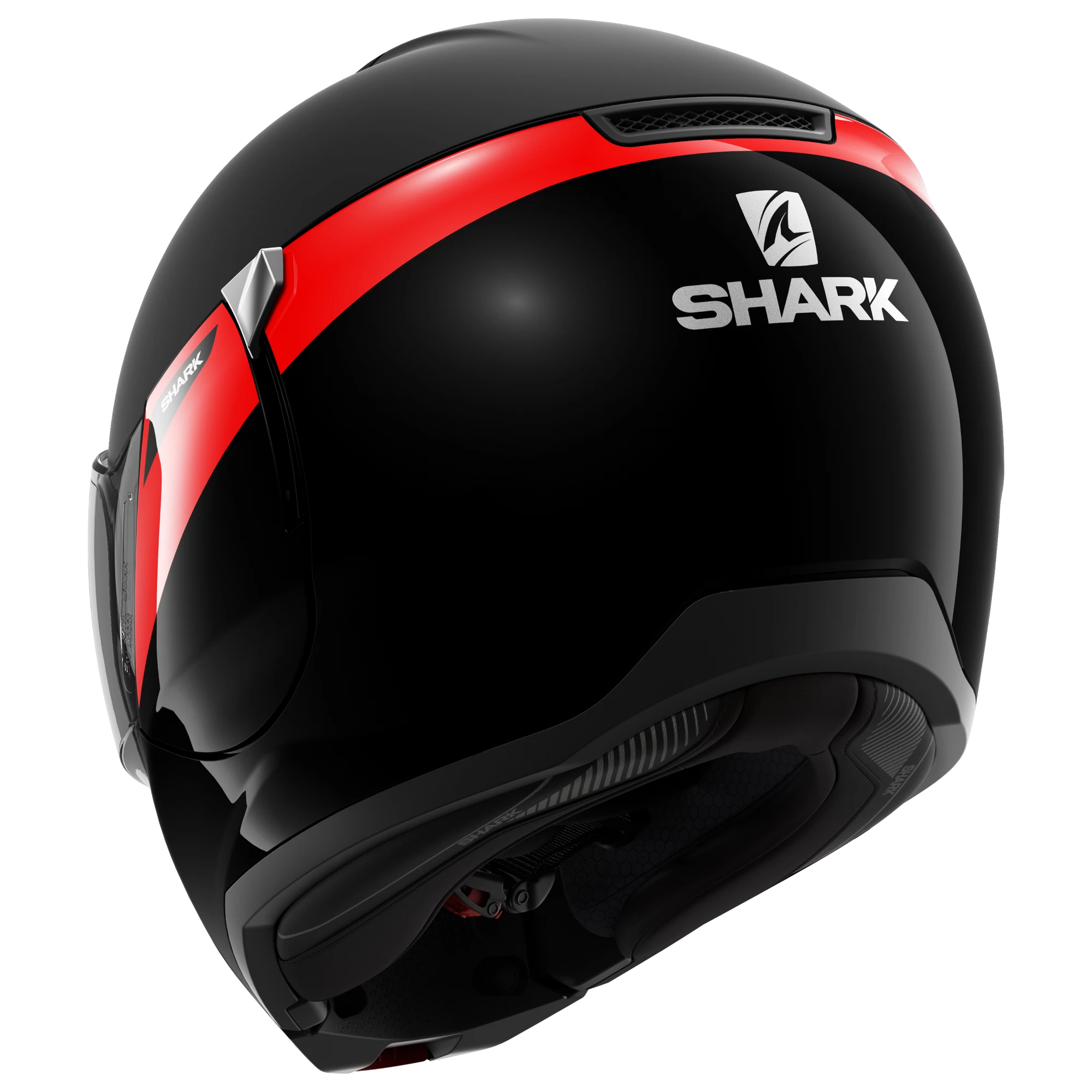Shark Evojet Karonn Mat Zwart Rood Zwart KRK Systeemhelm Shark Evojet Karonn Mat Zwart Rood Zwart KRK Systeemhelm -Shark Winkel shark evojet karonn mat black red black krk 2