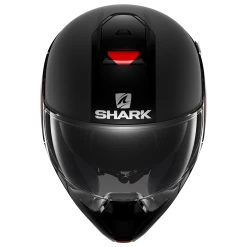 Shark Evojet Karonn Mat Zwart Rood Zwart KRK Systeemhelm