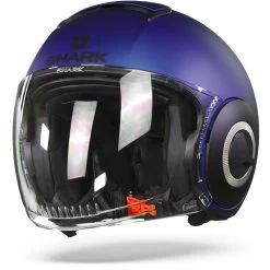 Shark Nano Street Neon Mat Blauw Zwart Blauw BKB Jethelm -Shark Winkel shark nano street neon mat blue black blue bkb frontpage