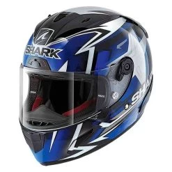 Shark Race-R Pro Oliveira 2019 Zwart Blauw Wit KBW Integraalhelm -Shark Winkel shark race r pro oliveira 2019 black blue white kbw full face helmet