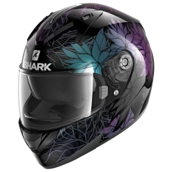 Shark Ridill 1.2 Nelum Zwart Glitter Zwart Integraalhelm