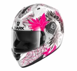 Shark Ridill 1.2 Nelum White Black Violet Full Face Helmet