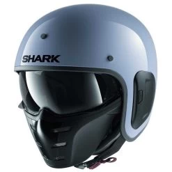 Shark S-Drak 2 Blank Nardo Grijs Jethelm -Shark Winkel shark s drak 2 blank