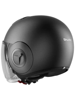 Shark Shark Nano Blank Mat Gun Metaal A06 Jethelm -Shark Winkel shark shark nano blank mat gun metal mat a06 2