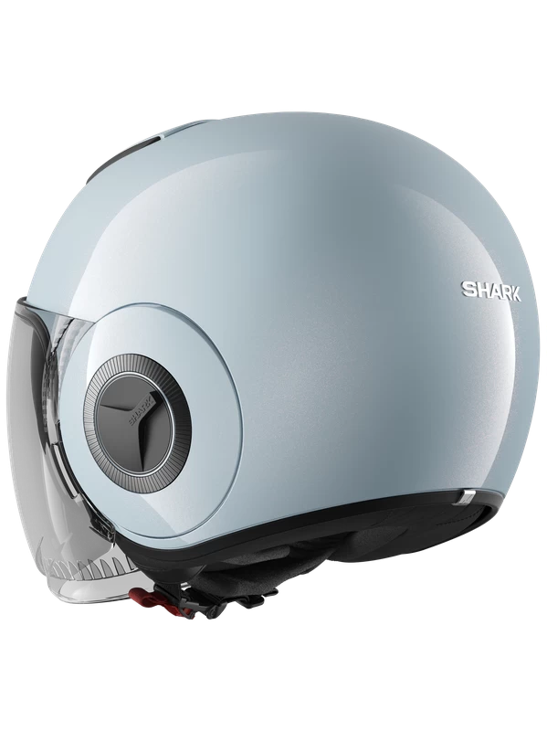 Shark Shark Nano Blank Pearl Blauw B07 Jethelm Shark Shark Nano Blank Pearl Blauw B07 Jethelm -Shark Winkel shark shark nano blank pearl blue b07 2