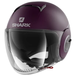 Shark Shark Nano Street Neon Mat Pearl Zilver Pearl PSP Jethelm