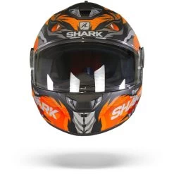 Shark Skwal 2 Iker Lecuona Mat Zwart Oranje Zilver KOS Integraalhelm -Shark Winkel shark skwal 2 iker lecuona mat black orange silver kos.01