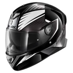 Shark Skwal 2.2 Hallder Zwart Wit Antraciet Integraalhelm -Shark Winkel shark skwal 22 hallder motorhelm