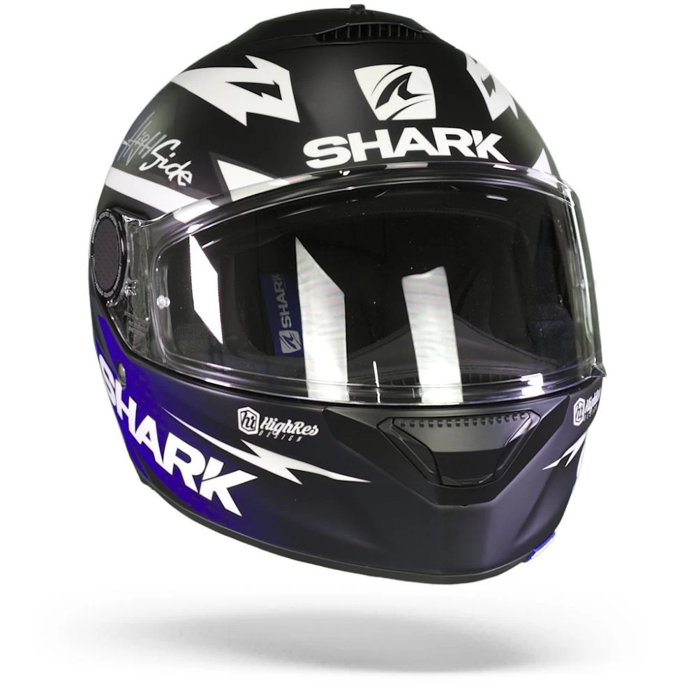 Shark Spartan 1.2 Adrian Parassol Mat Zwart Blauw Zilver KBS Integraalhelm Shark Spartan 1.2 Adrian Parassol Mat Zwart Blauw Zilver KBS Integraalhelm -Shark Winkel shark spartan 1.2 adrian parassol mat black blue silver kbs.35