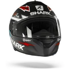 Shark Spartan 1.2 Adrian Parassol Mat Zwart Zilver Rood Integraalhelm -Shark Winkel shark spartan 1.2 adrian parassol mat black silver red.35