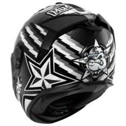 Shark Spartan GT Carbon Roodding Mat Carbon Wit Antraciet DWA Integraalhelm