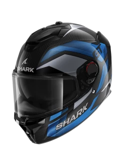 Shark Spartan GT Pro Ritmo Carbon Carbon Blauw Chrom DBU Integraalhelm -Shark Winkel shark spartan gt pro ritmo carbon carbon blue chrom dbu 1